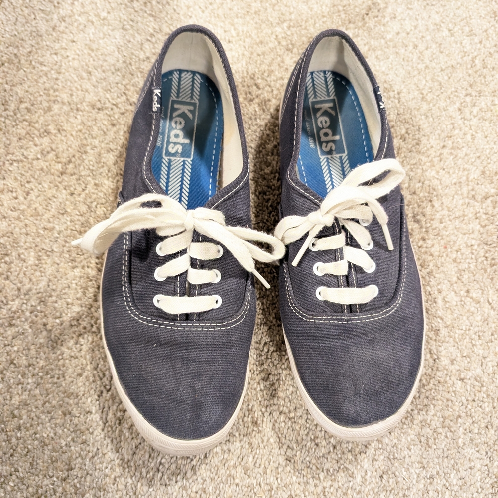 Keds Men's Navy Canvas Sneakers